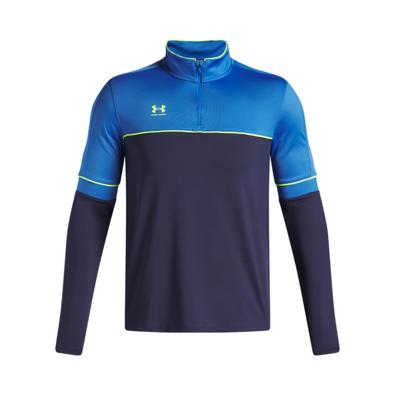 Męski longsleeve Under Armour UA M Challenger Training QZ - niebieski
