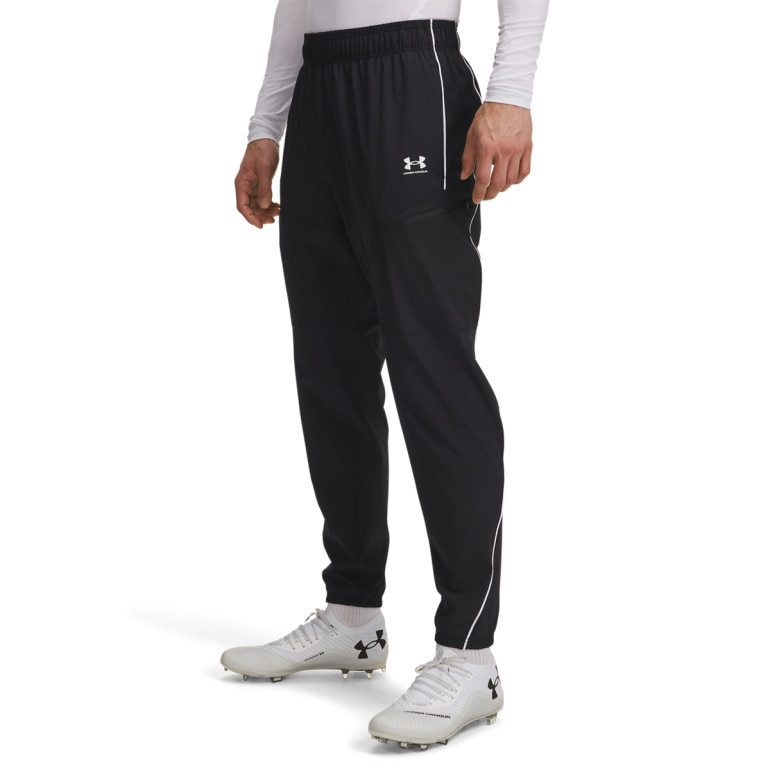 Męskie spodnie piłkarskie Under Armour UA Challenger Warm-Up - czarne