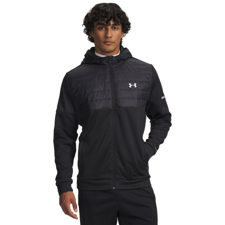 Męska bluza rozpinana z kapturem Under Armour UA Armour Flc Pro Utility - czarna