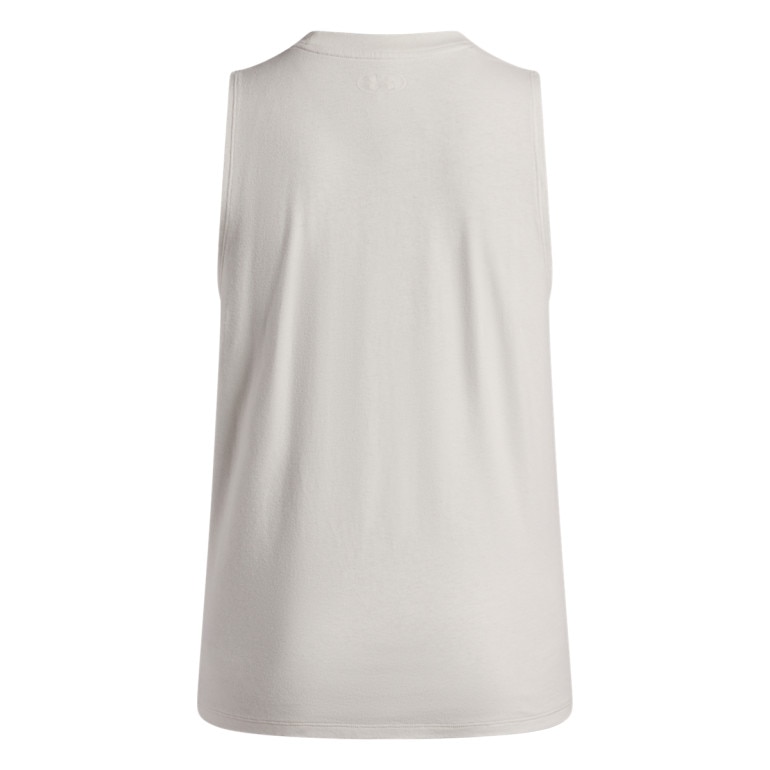 Damski top treningowy Under Armour UA Varsity Tank - beżowy