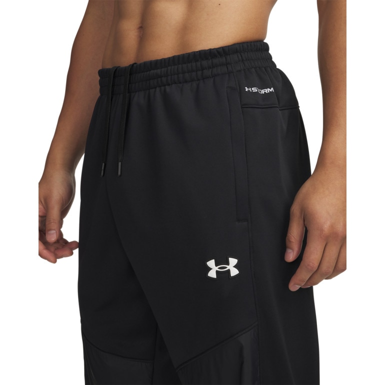 Męskie spodnie dresowe Under Armour Armour Fleece Pro Utility - czarne