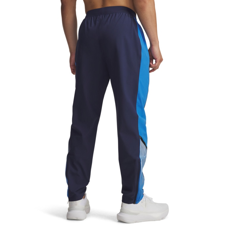 Męskie spodnie do biegania Under Armour  UA Velociti Storm Pant - granatowe