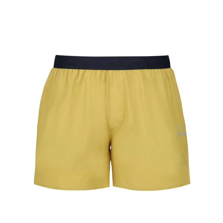 Męskie spodenki treningowe Under Armour UA Halo Train Short - żółte