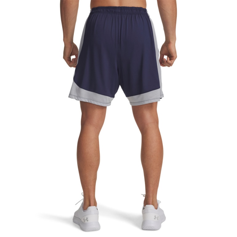Męskie spodenki treningowe Under Armour UA Tech Vent 2in1 Short - granatowe