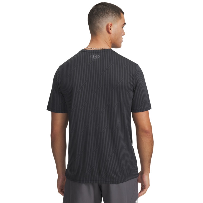 Męska koszulka treningowa Under Armour UA Tech Vent Jacquard - czarna