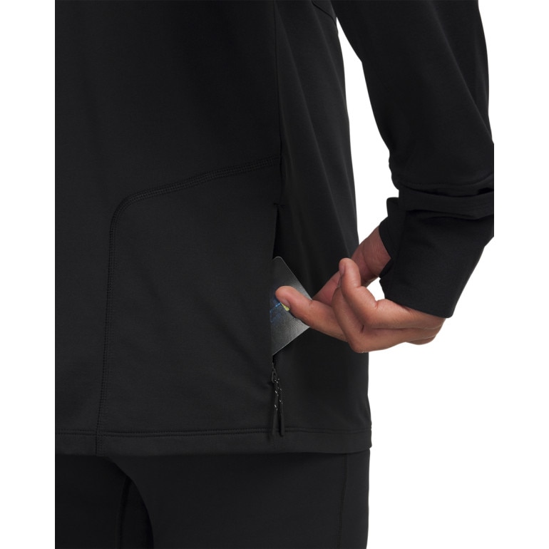 Męska bluza do biegania z kominiarką Under Armour UA Velociti Pro Cold Weather - czarna