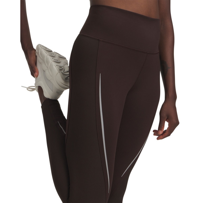 Damskie legginsy treningowe Under Armour Halo CW - brązowe