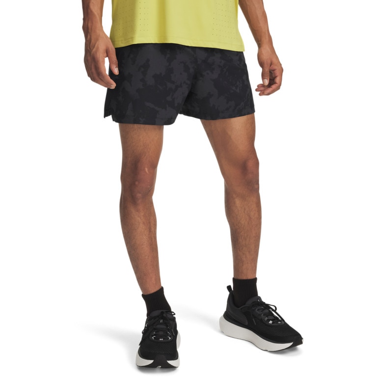 Męskie spodenki do biegania Under Armour Launch Pro 7 Prtd Short - szare