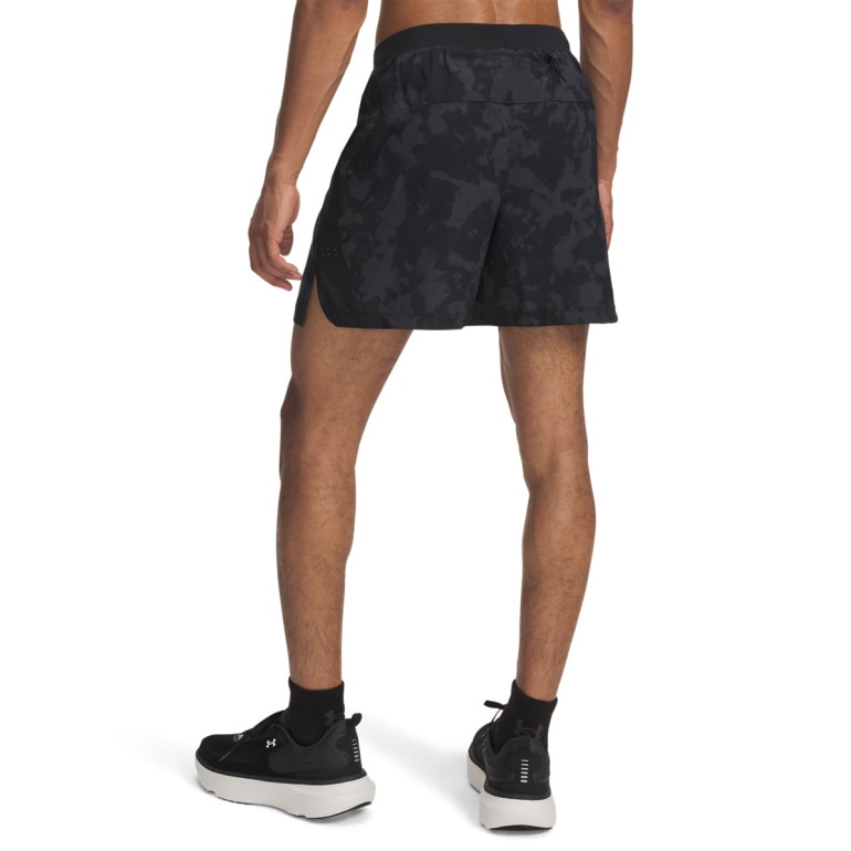 Męskie spodenki do biegania Under Armour Launch Pro 7 Prtd Short - szare