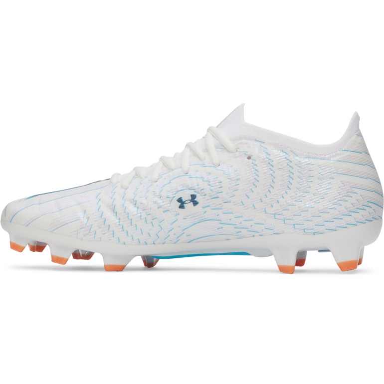 Buty piłkarskie korki uniseks Under Armour UA U Shadow Pro 4 FG - białe 