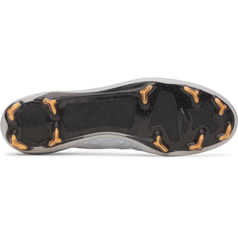 Męskie buty piłkarskie korki Under Armour UA Shadow Elite 4 Mach FG - białe