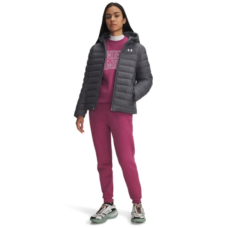 Damska kurtka puchowa pikowana Under Armour UA Sportswear Insulate Jkt - szara