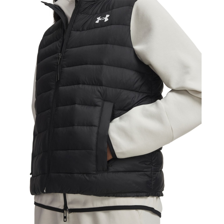 Damski bezrękawnik pikowany Under Armour UA Sportswear Ins Vest - czarny