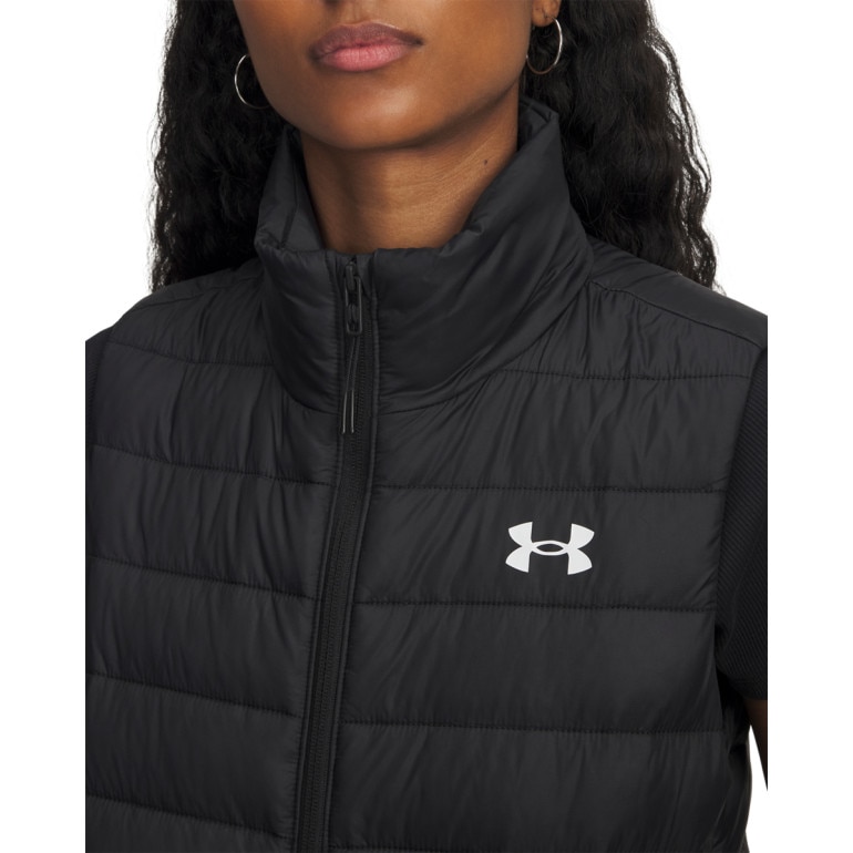 Damski bezrękawnik pikowany Under Armour UA Sportswear Ins Vest - czarny