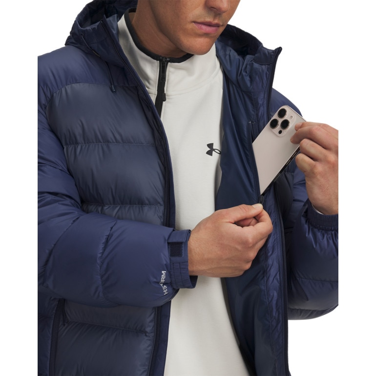 Męska kurtka zimowa Under Armour UA Sportswear Down - granatowa
