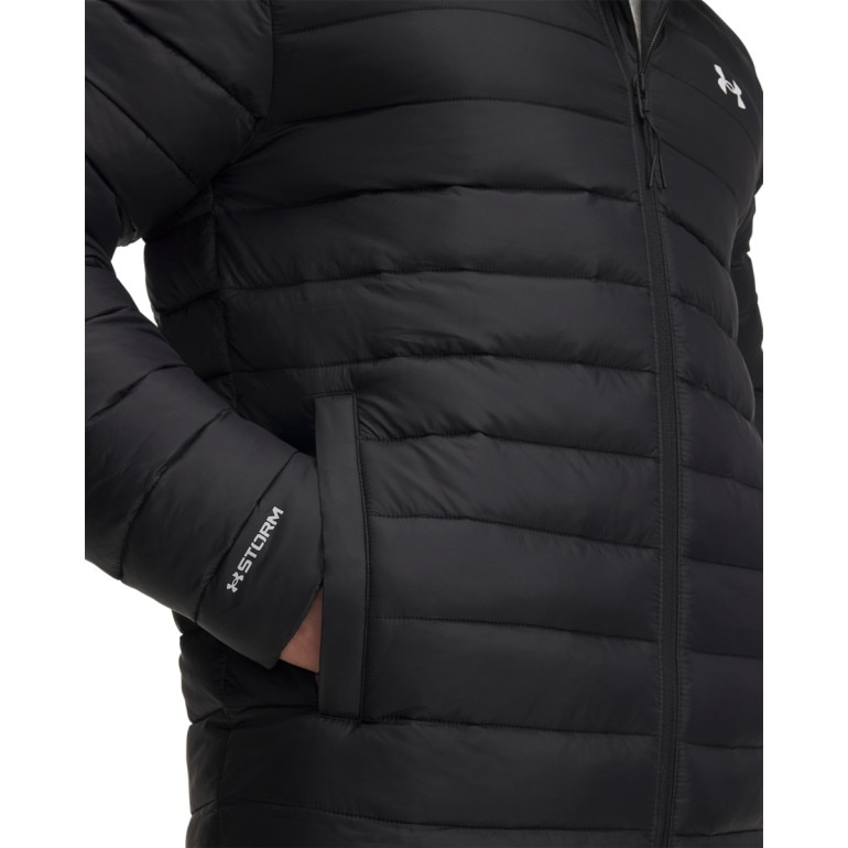 Męska kurtka puchowa pikowana Under Armour UA Sportswear Ins Jkt - czarna