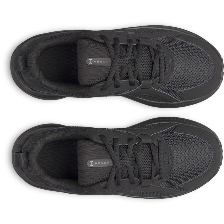 Chłopięce buty do biegania Under Armour UA BGS Assert 11 - czarne