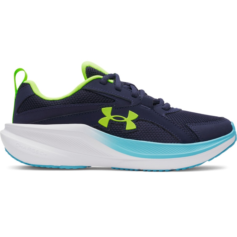 Chłopięce buty do biegania Under Armour UA BGS Assert 11 - granatowe