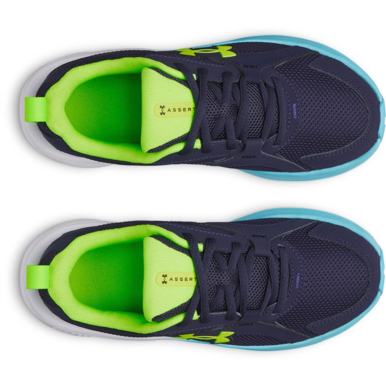 Chłopięce buty do biegania Under Armour UA BGS Assert 11 - granatowe