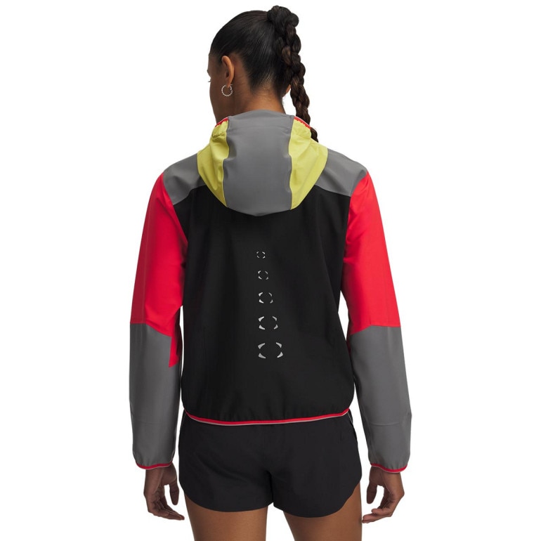 Damska kurtka do biegania Under Armour UA Halo Run Jacket - multikolor