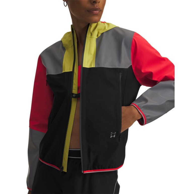 Damska kurtka do biegania Under Armour UA Halo Run Jacket - multikolor