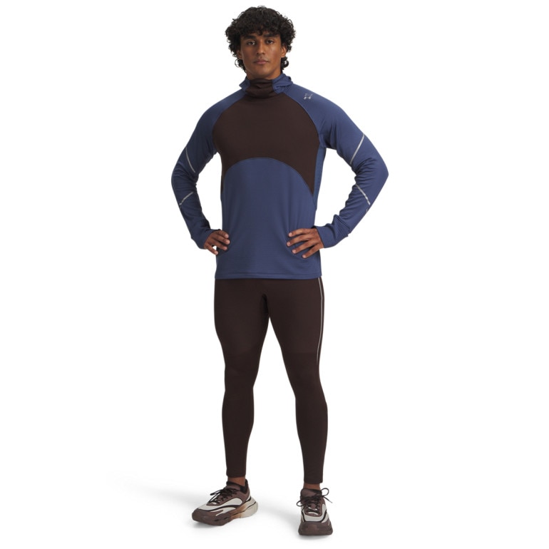 Męska bluza do biegania Under Armour UA Halo Run CW Balaclava - granatowa