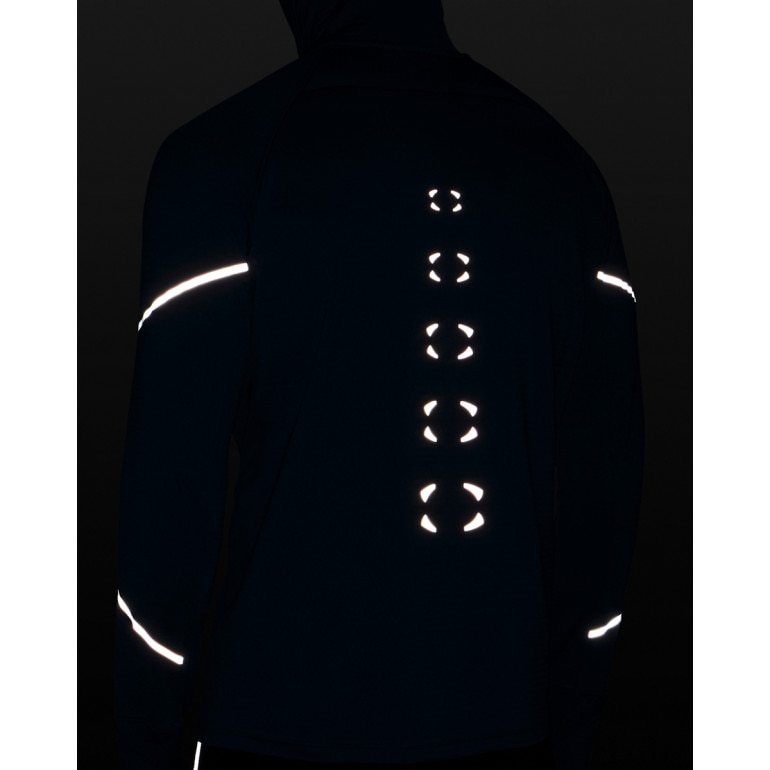 Męska bluza do biegania Under Armour UA Halo Run CW Balaclava - granatowa