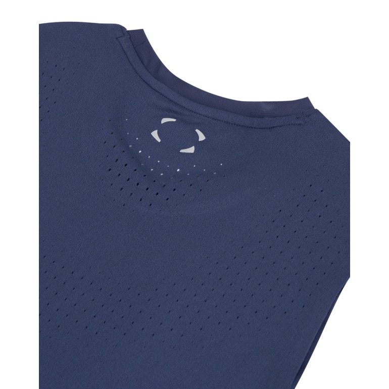 Męski top treningowy Under Armour UA Halo Vent SL - granatowy