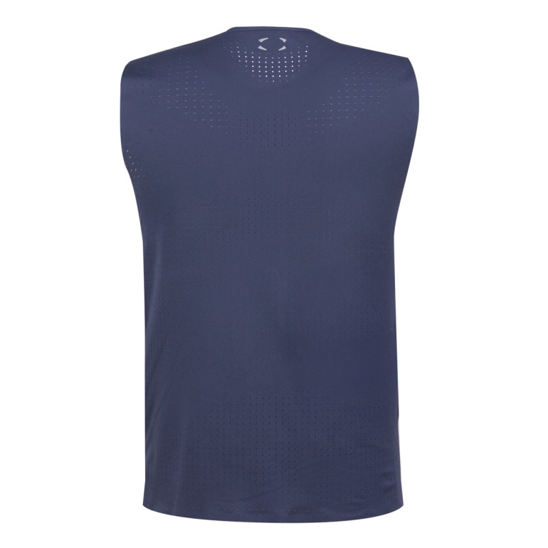 Męski top treningowy Under Armour UA Halo Vent SL - granatowy