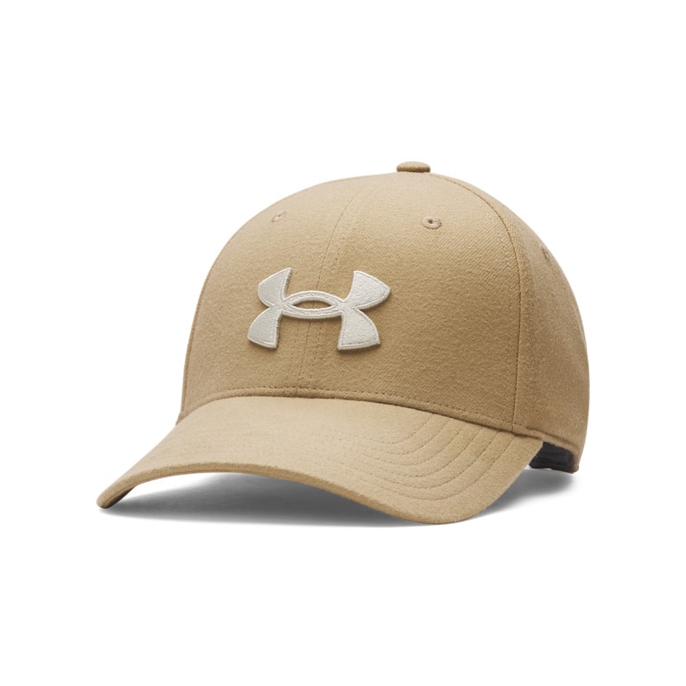 Męska czapka z daszkiem Under Armour M's Brushed Blitzing - beżowa