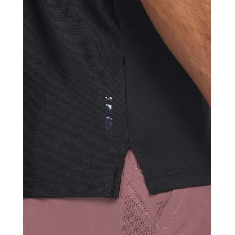 Męska koszulka treningowa Under Amrour Project Rock Iso Chill SS - czarna