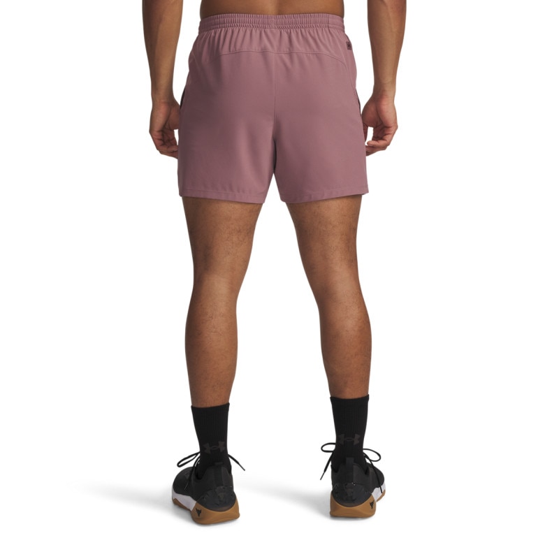 Męskie spodenki treningowe Under Armour Project Rock Ultimate Short - różowe