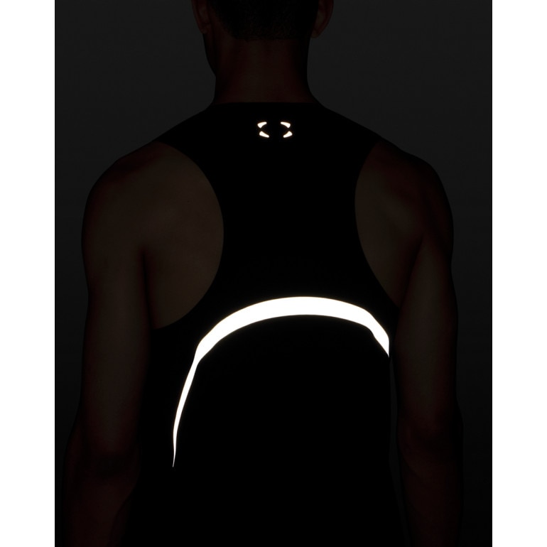 Męski top do biegania Under Armour UA Halo Run Tank - czarny