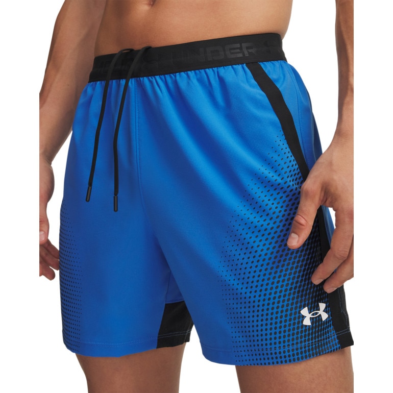 Męskie spodenki treningowe Under Armour Vanish Graphic Short - niebieskie