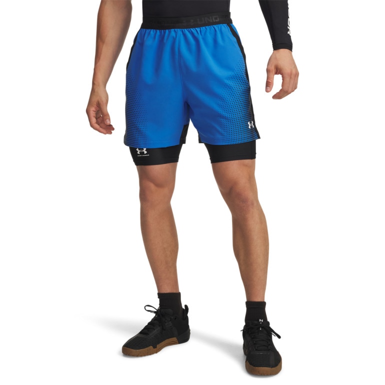 Męskie spodenki treningowe Under Armour Vanish Graphic Short - niebieskie