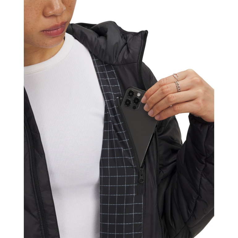 Damska kurtka puchowa Under Armour Legend Down Jacket - czarna