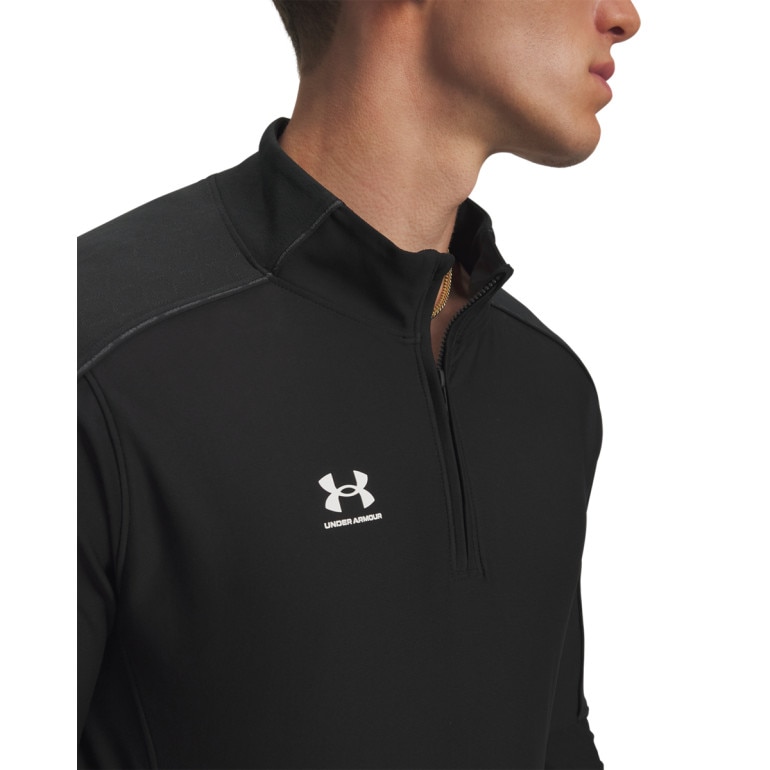 Męska bluza do piłki nożnej Under Armour UA M Challenger Pro Midlayer - czarna