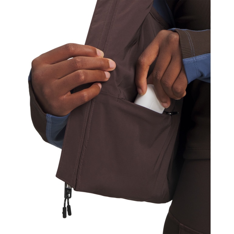 Damska kamizelka puchowa pikowana Under Armour UA Halo CW Vest - brązowa