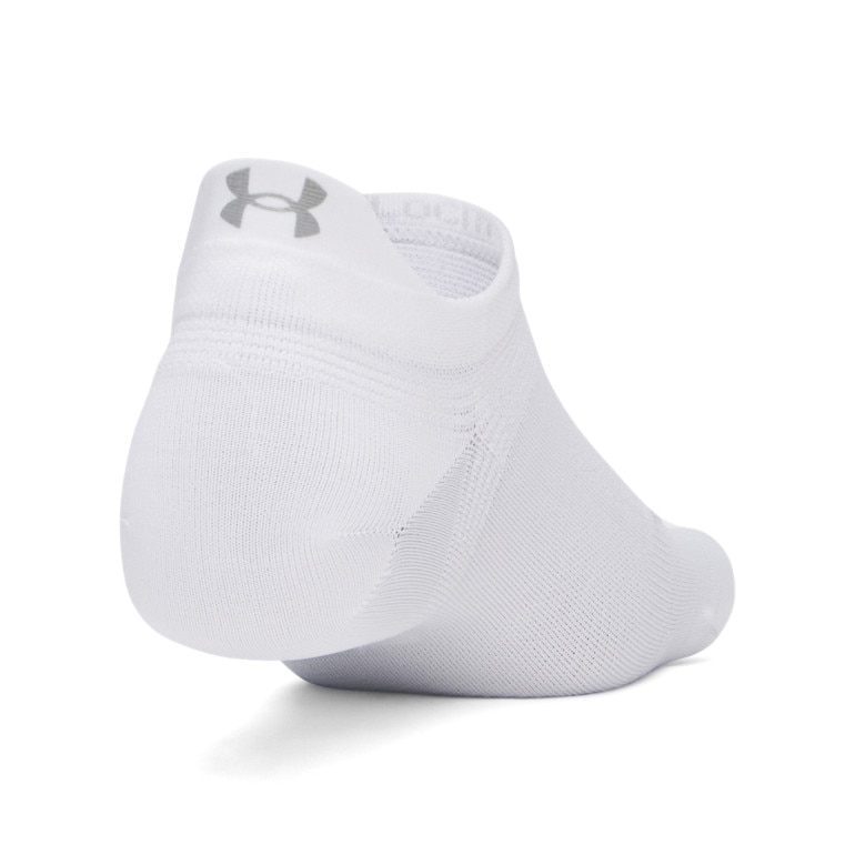 Skarpetki do biegania uniseks Under Armour UA Velociti Lite 1pk - białe