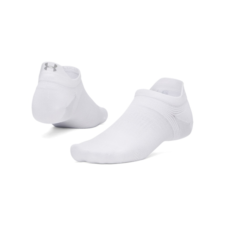Skarpetki do biegania uniseks Under Armour UA Velociti Lite 1pk - białe