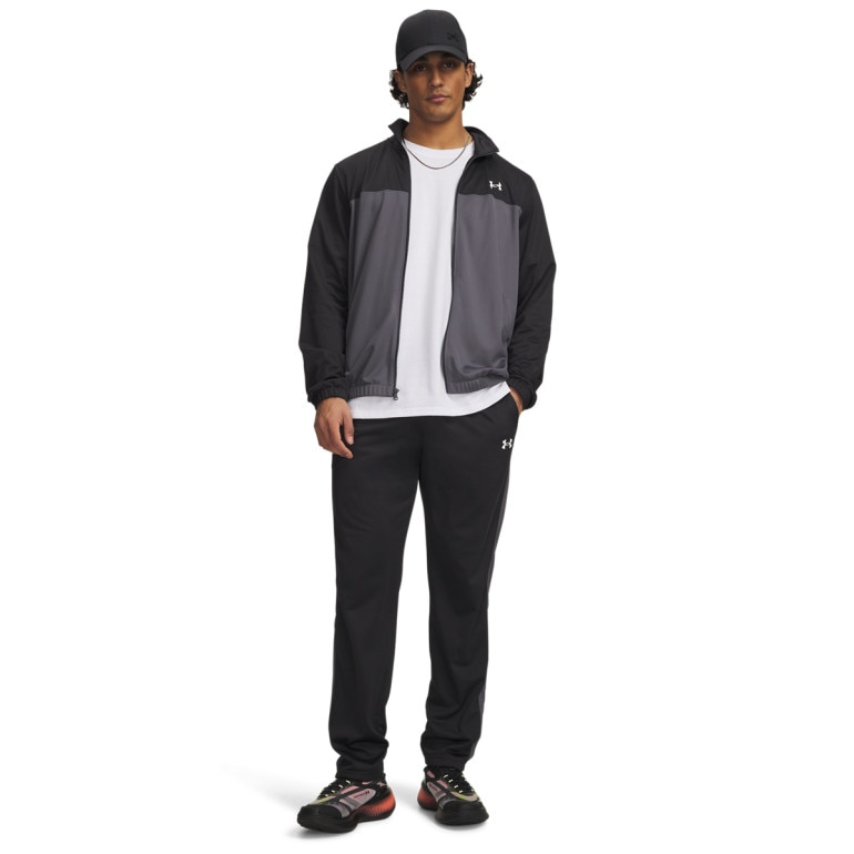 Męski komplet dresowy Under Armour UA EMEA Tracksuit Novelty - czarny