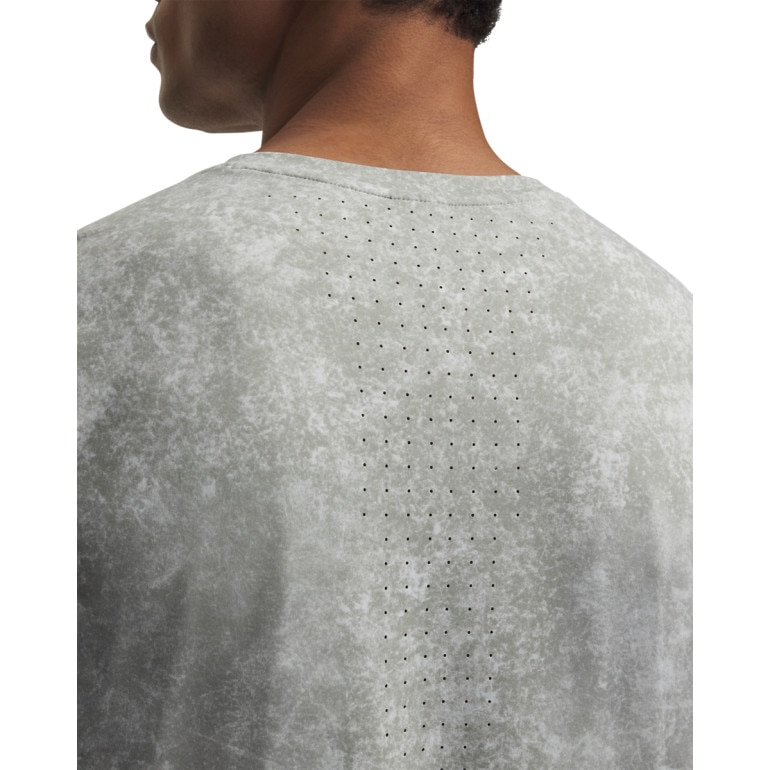 Męska koszulka do biegania Under Armour UA Velociti Pro Print SS - szara