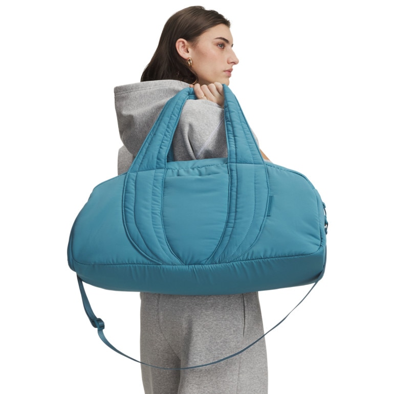 Torba treningowa uniseks 35 l Under Armour UA Studio Soft Duffle - niebieska