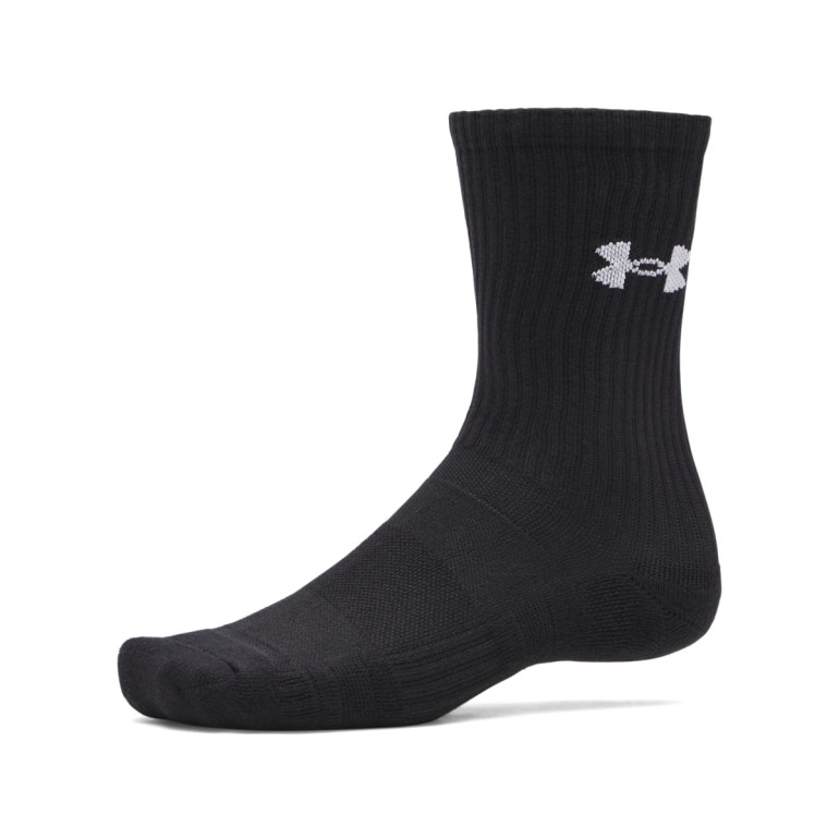 Skarpetki treningowe uniseks (3-pack) Under Armour UA Performance Cotton - czarne