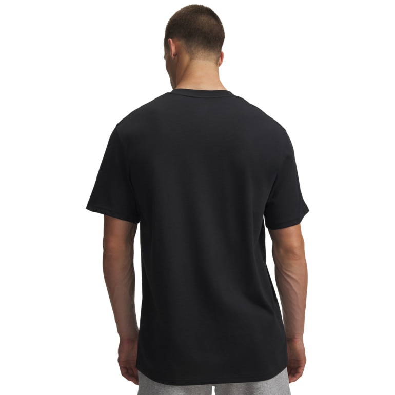 Męski t-shirt z nadrukiem Under Armour Curry Greatest Shooter Tee - czarny
