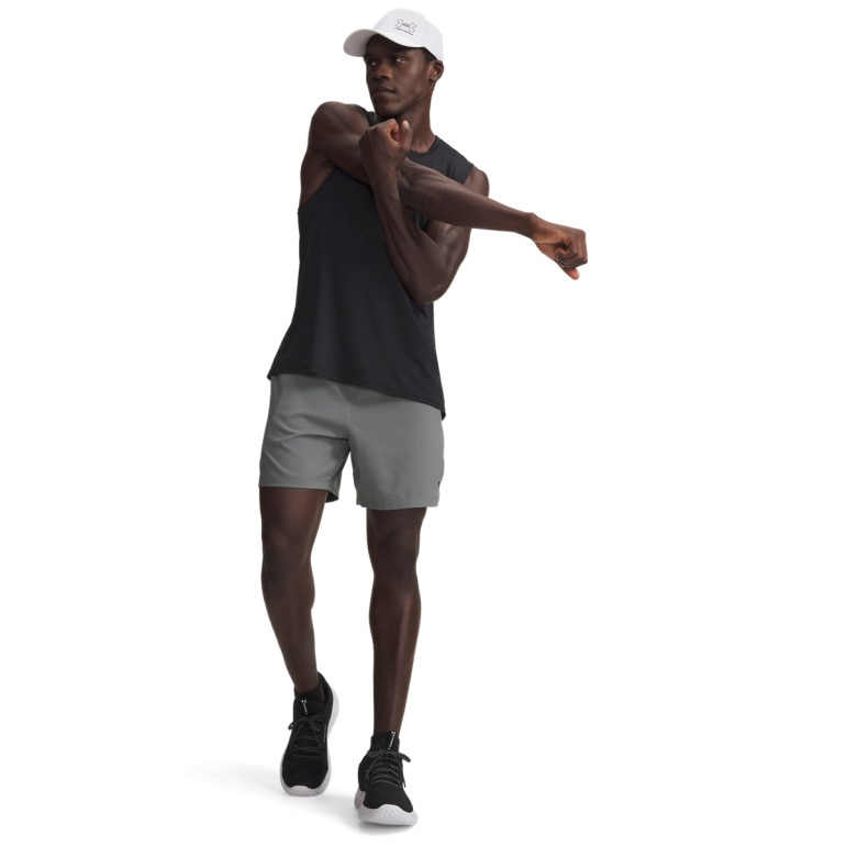Męskie spodenki treningowe Under Armour UA Vanish Wven Short 2.0 6in - szare