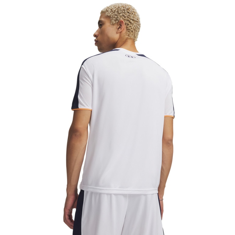 Męska koszulka piłkarska Under Armour UA Challenger Train - biała