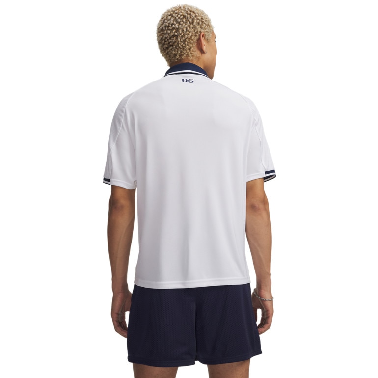 Męska koszulka piłkarska Under Armour UA 96 Terrace Country - biała