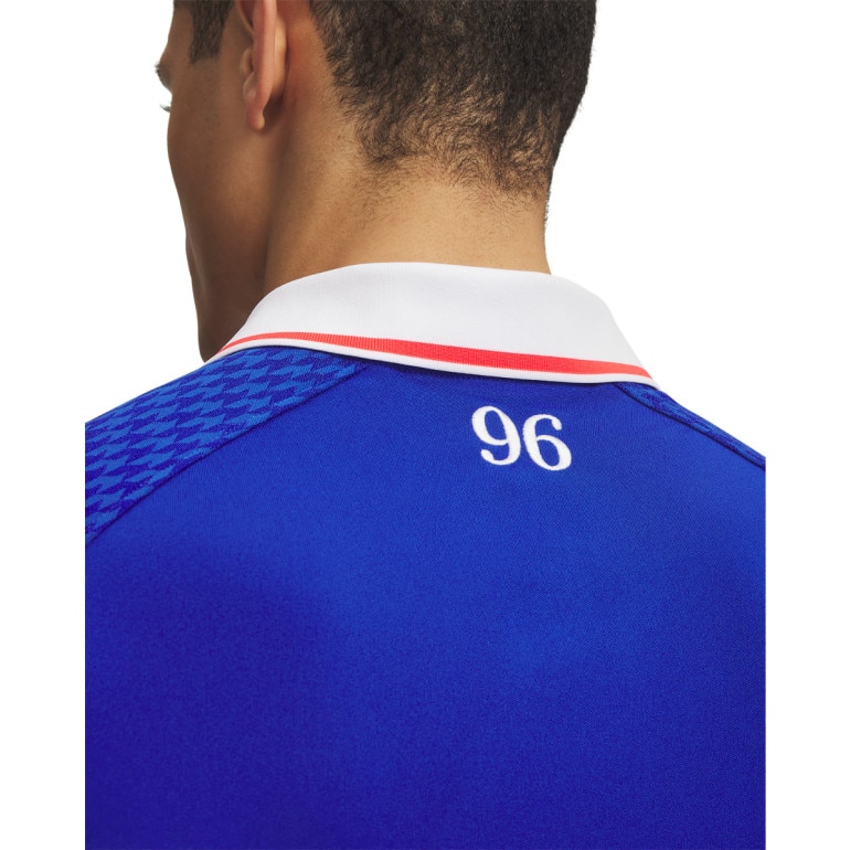 Męska koszulka piłkarska Under Armour UA 96 Terrace Country - niebieska