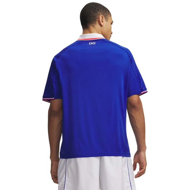 Męska koszulka piłkarska Under Armour UA 96 Terrace Country - niebieska